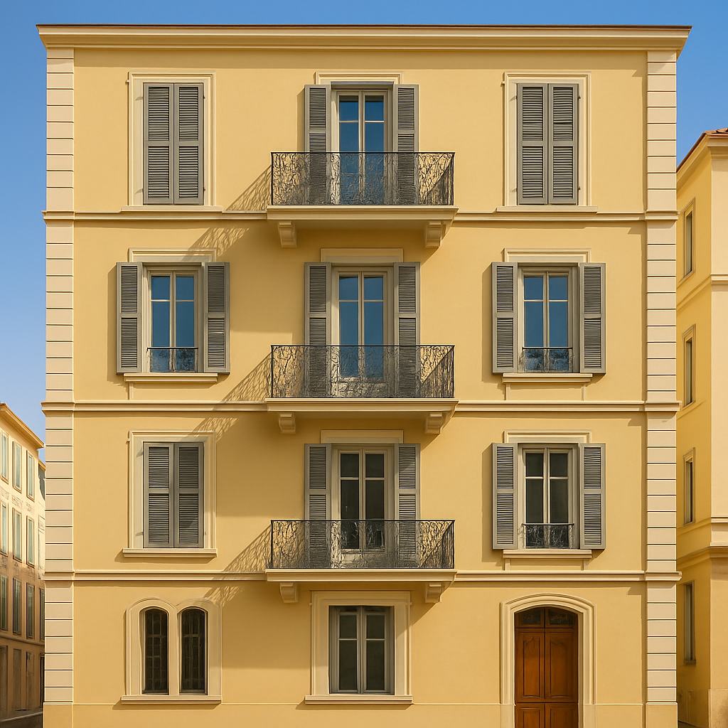 IMMEUBLE BOURGEOIS HAUSSMANNIEN - CANNES SUQUET - 1
