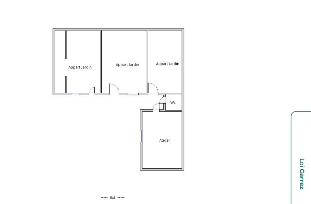 APPARTEMENT - PLATEAU AVEC JARDIN – CENTRE-VILLE - CANNES - 9