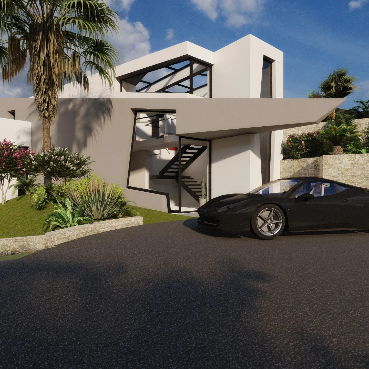 TERRAIN + VILLA VUE MER - MANDELIEU - 5