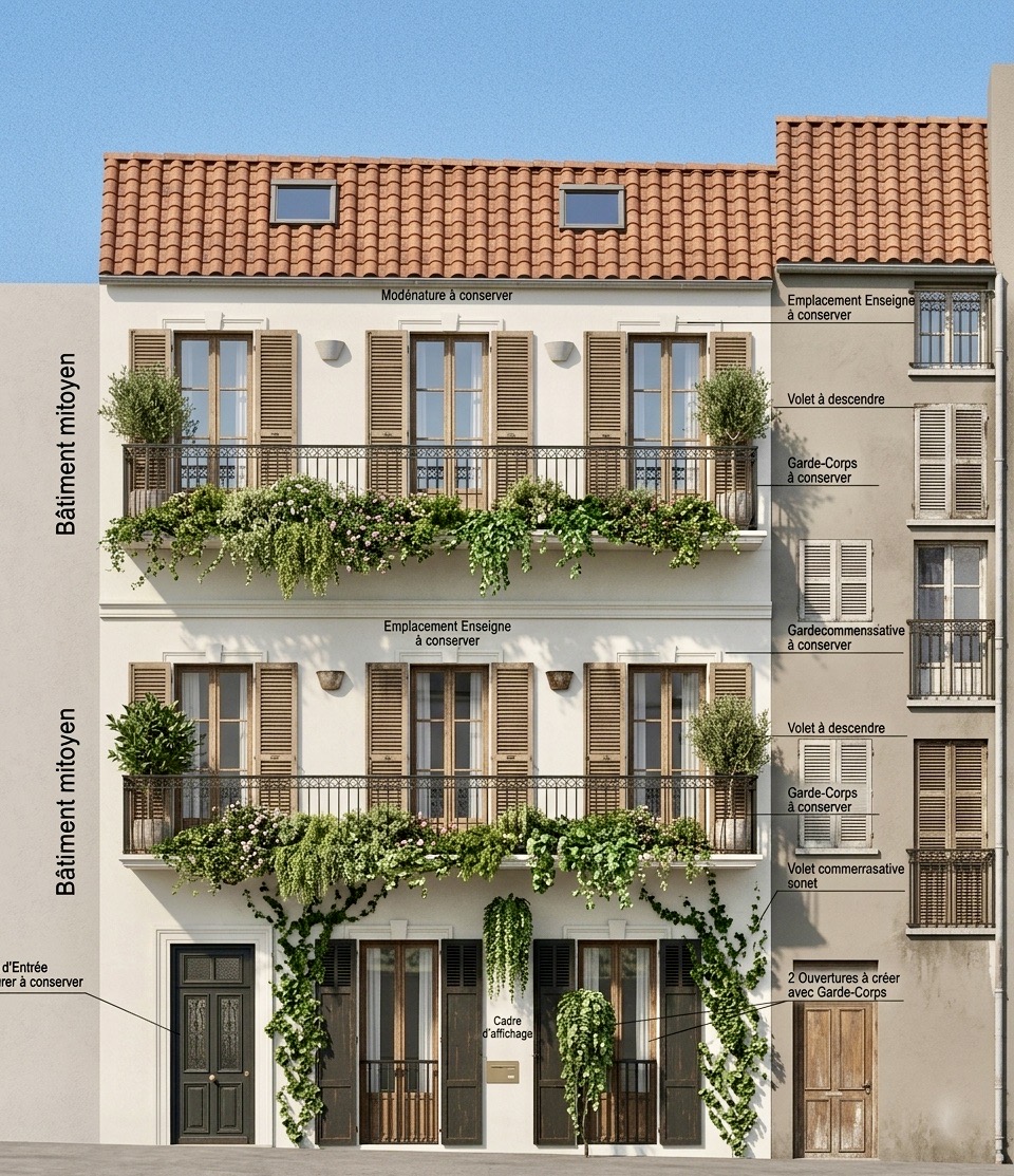 IMMEUBLE A RENOVER – CANNES PRADO – DP PURGÉE - 1